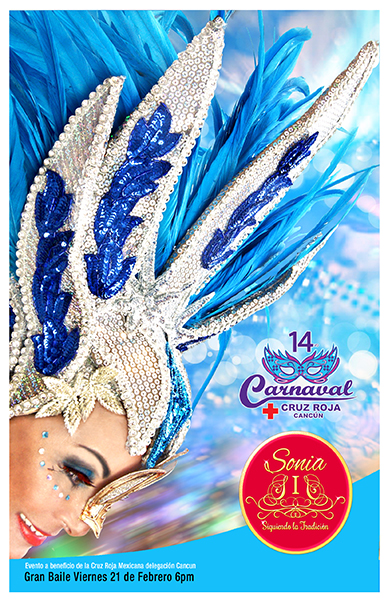 Red Cross Mexico Carnival Queen 2014